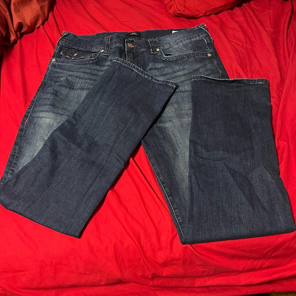 True Religion Dark Blue Men's Jeans